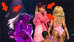 Ariana Grande现场表演失误合辑