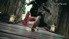 影视原声 - 电视剧<幻城>片段之人肉盾牌宋茜为冯绍峰受伤