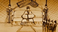 古风沙画带你梦回唐朝,感受武则天统治下的大唐盛世,创意企业沙画