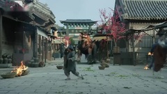 夜华大战金猊兽 红莲业火误伤身