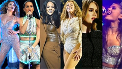 Taylor Swift,Katy Perry,Adele,Selena Gomez,Ariana Grande - 尴尬!欧美女歌手现场表演失误合辑