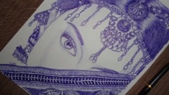 印度群星 - 手绘 印度美女