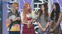 BLACKPINK - 音源部门8月年度歌手 - 第六届GAON Chart颁奖礼现场版17/02/22