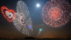 传说一秒价值五万的星球烟花欣赏