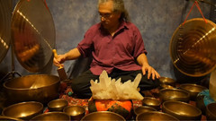 Crystal Chakra Meditation With Antique Tibetan Singing Bowls