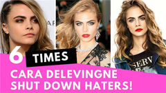 Cara Delevingne - 鬼马超模Cara Delevingne回怼黑粉!