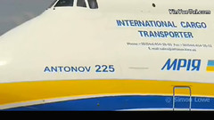 世界最大飞机安东诺夫225起飞