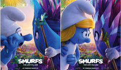 《蓝精灵:寻找神秘村》预告海报双发  “蓝色联萌”携手打造全新故事