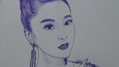 手绘 范冰冰