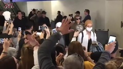 BTS Safely Arrived in LAX Airoport