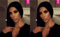 卡戴珊最新INS视频,与顶级彩妆大师最新合作宣传片