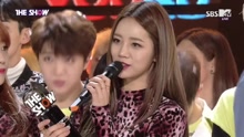 Girl's Day 一位 - SBS The Show 现场版 17/04/04