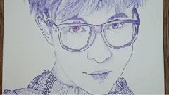 手绘薛之谦