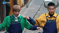 鹿晗 - 奔跑吧预告 义气狍子鹿晗火热开跑 怀抱大熊解救李晨