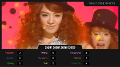 成员打歌现场结尾中心位置排名