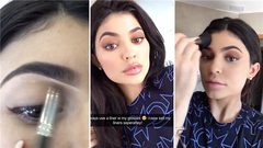 Kylie Jenner亲自化妆教程视频放出!