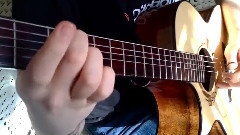 Finger playing guitar Boston Breeze