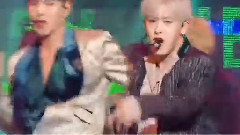 Monsta x beautiful打歌舞台9场混剪