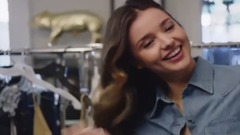 Miranda Kerr filming 2015 spring and summer ads behind the scenes