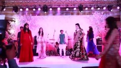 Bride & Her Friends London Thumakda Sangeet Dance Wedding Choreography