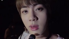 [BANGTAN BOMB] Jin's face-contact time 春日回归舞台后台