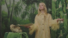 Elle Fanning - Elle Fanning拍摄Vogue创意短片