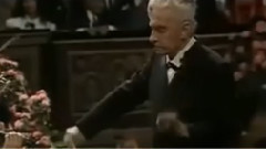 卡拉扬1987年维也纳新年音乐会<拉德斯基进行曲>