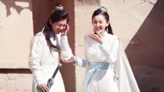 鹿晗 - 电视剧<择天记>花絮 长生有容片场频笑场