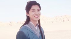 鹿晗 - 电视剧<择天记>花絮:果奶CP 沙漠最萌身高差