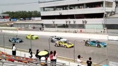 中国超级跑车锦标赛ChinaGT北京站韩庚比赛中