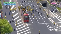 AKB48 - サンテレビ 第47回神戸まつり 神戸開港150年記念パレード AKB48