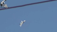 В Сирии боевики засняли попытку сбить Су-24, атакующий ракетой Х-25