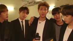 防弹少年团获奖后激动的心情难以平复!