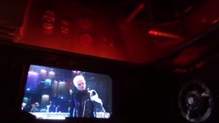 Rocket Raccoon animatronic in Guardians of the Galaxy - Mission BREAKOUT! ride at Disneyland