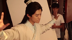 鹿晗 - <择天记>花絮 鹿长生花式玩转红铜伞