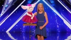 影视原声 - Darci Lynne- 12-Year-Old Singing Ventriloquist Gets Golden Buzzer - America's Got Talent 2017