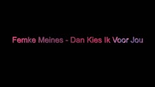 Dan Kies Ik Voor Jou (Lyric video)