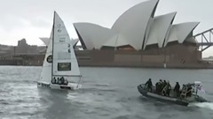 Prince Harry rides on Navy rib to watch Sydney Harbour sailing Daily Mail Online