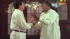 Snake charmer trying to help Ponnambalam & Nizhalgal Ravi Sri Raja Rajeswari Scenes