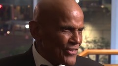 Harry Belafonte - Backstage at the 2013 Hall of Fame Inductions with Harry Belafonte