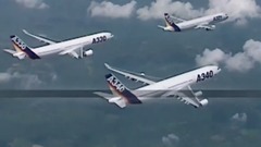 Review of Airbus family formation flight