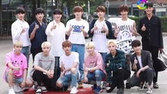 Seventeen & Astro &KNK 音乐银行 上班