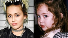 麦粒Miley Cyrus出道前后变化史!