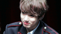 田柾国(防弹少年团) - 弘大签售 37秒给田柾国特写表情动作