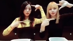 BLACKPINK - JISOO和LISA吃饭放送