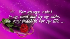 I miss you, I love you - Stay with me forever