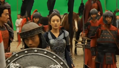 电视剧<楚乔传>睡前故事花絮第三十五夜:赵丽颖战神上身 片场动作戏超嗨