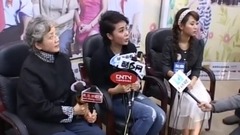 电视剧《幸福来敲门》发布会采访