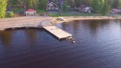 风景,音乐短片,乐动城市 - База отдыха 'Уя' с высоты птичьего полета