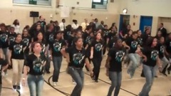 Beyonce surprises students